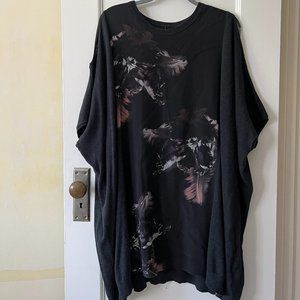 All Saints Oversized Sweater (L) Wool